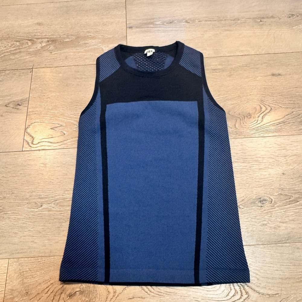 JOY Lab Blue Size Small S Sleeveless Athletic Top Activewear‎ Workout Tank